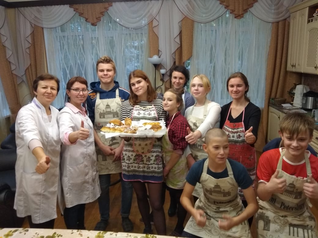 Благотворительный мастер-класс и ответный визит